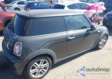 2012 Mini Cooper S из США, поврежденный, VIN WMWSV3C52CT386360